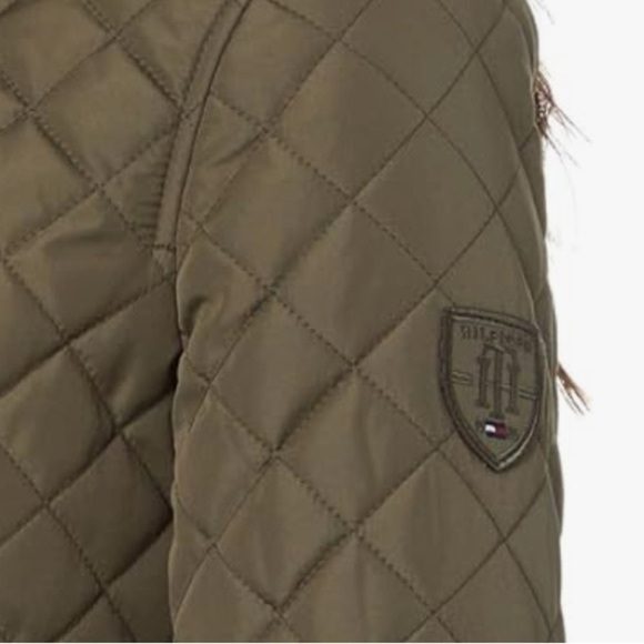 Tommy Hilfiger Women's Full Zip Quilted Hooded Puffer Jacket NWOT Size M - Picture 6 of 10